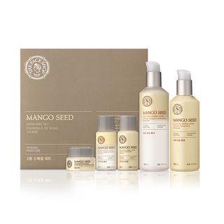 The Face Shop - Mango Seed Skin Care Set: Toner 130ml + 32ml + Lotion 130ml + 32ml + Volume Butter 10ml