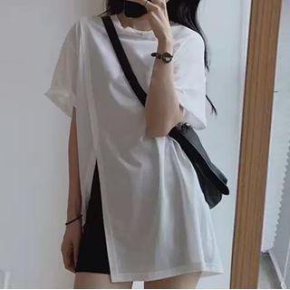 Short-sleeve T-shirt / Dress Pants