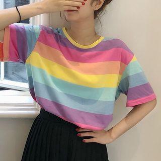 Rainbow Block T-shirt Rainbow Block - One Size