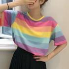 Rainbow Block T-shirt Rainbow Block - One Size