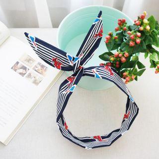 Striped Print Hair Tie