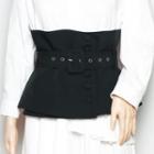 Buckled Waist Belt Black - One Size