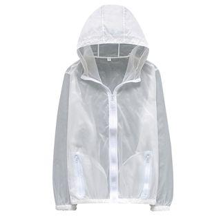 Hooded Zip-up Light Jacket