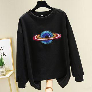 Planet Applique Pullover