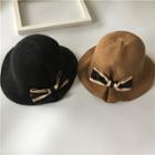 Bow-accent Buckle Hat
