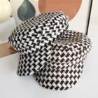 Houndstooth Military Cap