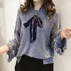 Bow Knit Pullover