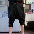 Pleated Harem Pants