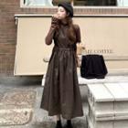 Sleeveless Midi Dress / Long-sleeve Top