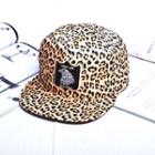 Leopard-print Cap