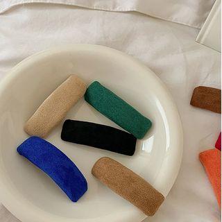 Velvet Rectangle Hair Clip