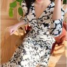 Printed Midi A-line Dress / Sheath Dress (various Designs)