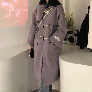 Toggle Coat Purple - One Size
