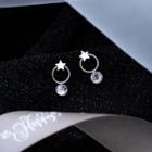 Ball-accent Earring 1 Pc - As Shown In Figure - One Size