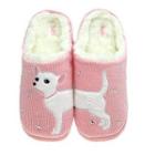 Ladies Knitted Fabric Slippers