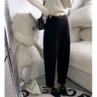 High-waist Wide-leg Dress Pant