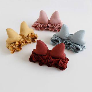 Bow Ruffled Headband