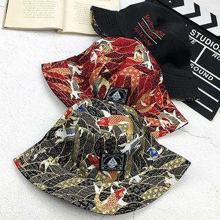 Print Reversible Bucket Hat