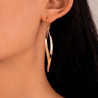 Irregular Drop Earring 1 Pair - 21287 - Gold - One Size