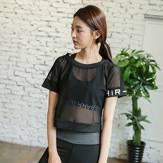 Mesh Short-sleeve T-shirt