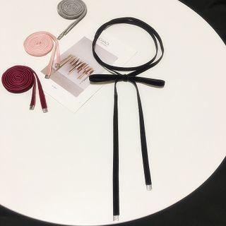 Ribbon Velvet Choker