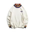 Rainbow Mock-neck Sweater