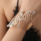 Rhinestone Wings Bangle 01 - 10422 - As Shown In Figure - One Size