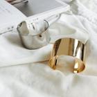 Polished Metal Open Bangle