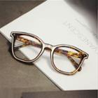 Amber Frame Eyeglasses As Shown In Figure - One Size