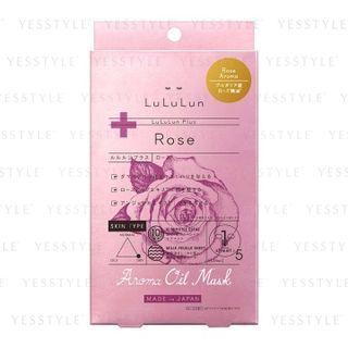 Lululun - Rose Aroma Oil Mask 5 Pcs
