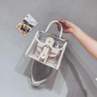 Buckled Clear Satchel