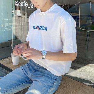 Florida Printed Cotton T-shirt