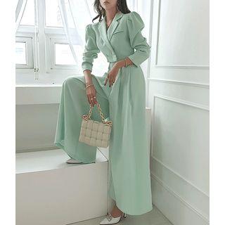 Wide-leg Blazer Jumpsuit