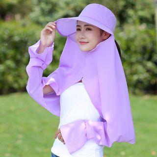 Sun Hat With Outdoor Sleeve Guard