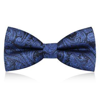 Print Bow Tie Blue - One Size