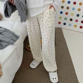 Smiley Printed Pants