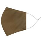 Handmade Water-repellent Fabric Mask Cover (adult) Olive Green - One Size