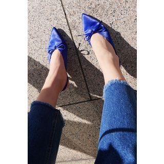 Bow-detail Sling-back Heel