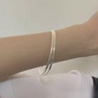 925 Sterling Silver Bangle 2046 - One Size