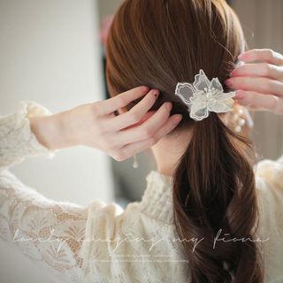 Corsage Faux-pearl Hair Tie