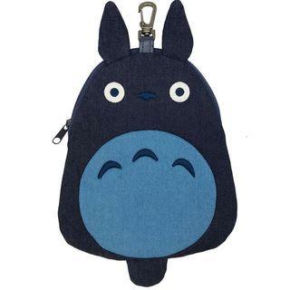 My Neighbor Totoro Die Cut Denim Pouch (totoro) One Size