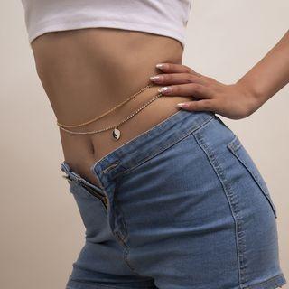 Tai Chi Pendant Layered Waist Chain