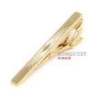 Neck Tie Clip Gold - One Size