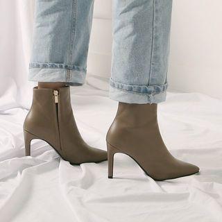 Stiletto-heel Ankle Boots