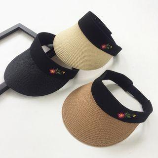 Embroidered Visor Cap