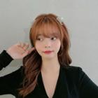 Set Of 2: Rhinestone Cat Ear Hair Clip 1 Pair - Silver - One Size