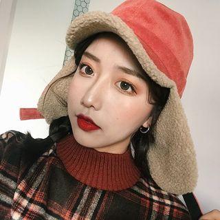 Corduroy Cap With Earflap