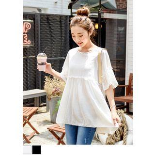 Frilled Empire Tunic