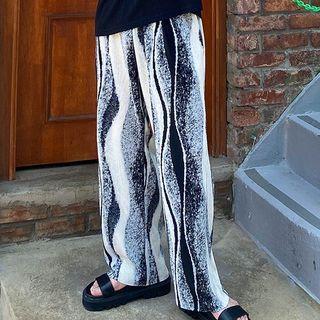 High-waist Tie Dye Pants