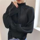 See-through Bell-sleeve Inner Top